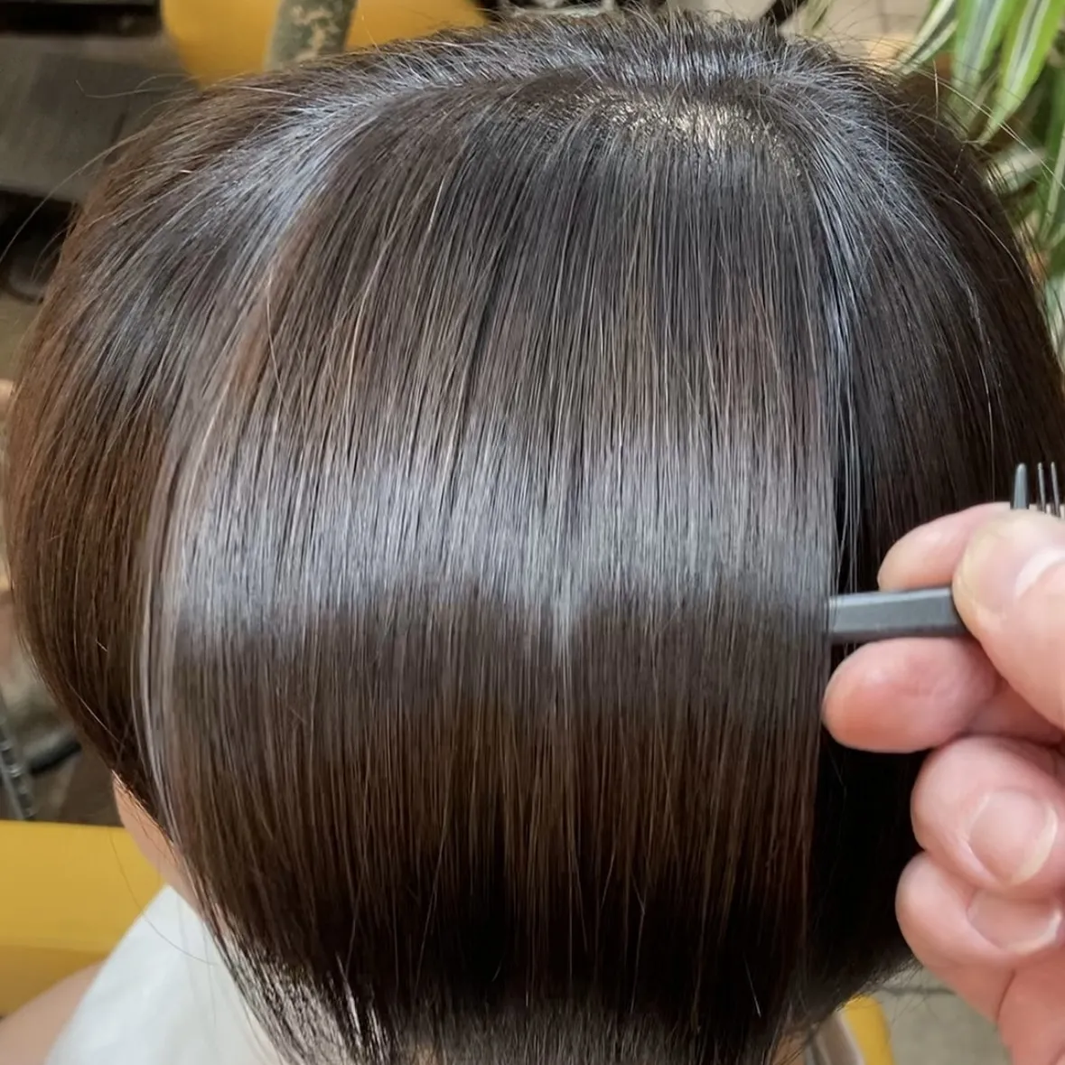 オイルストレート(縮毛矯正)　