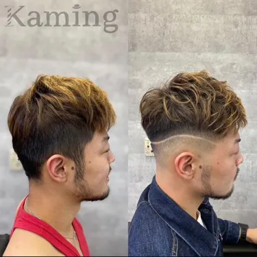 スキンフェードカット　