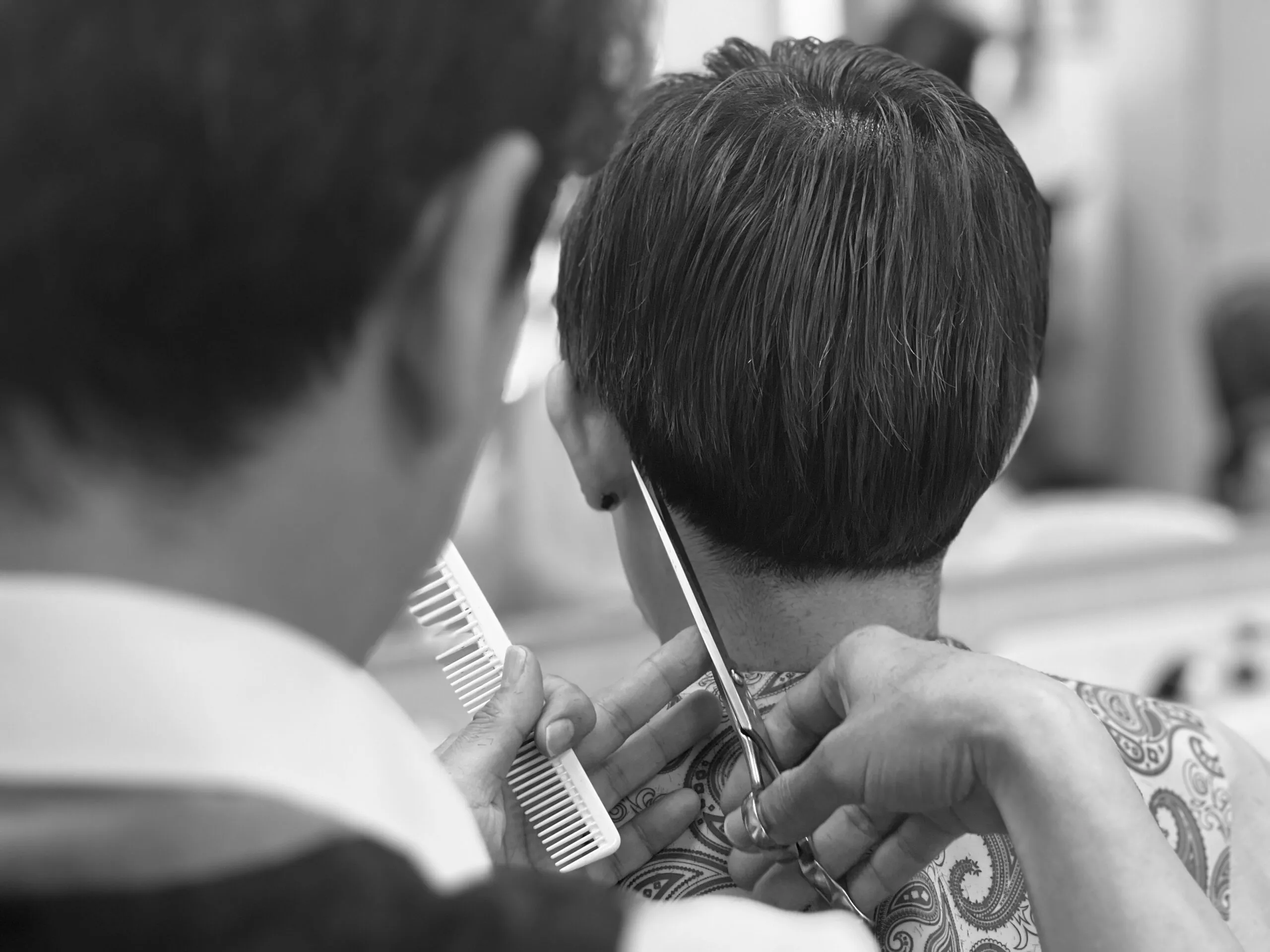 髪技理容師としてのこだわり