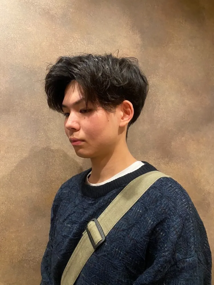 フルコース+セクションパーマ