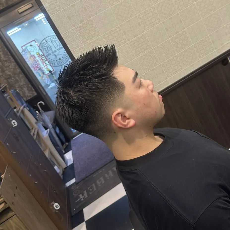 フェードカット　