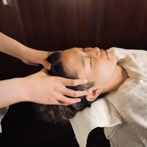 カットコース+オイルヘッドスパ　