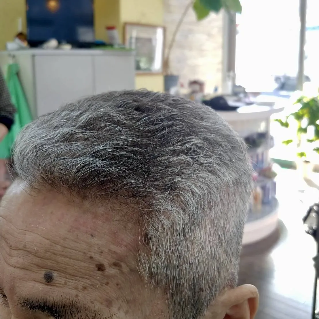 アイロンパーマ