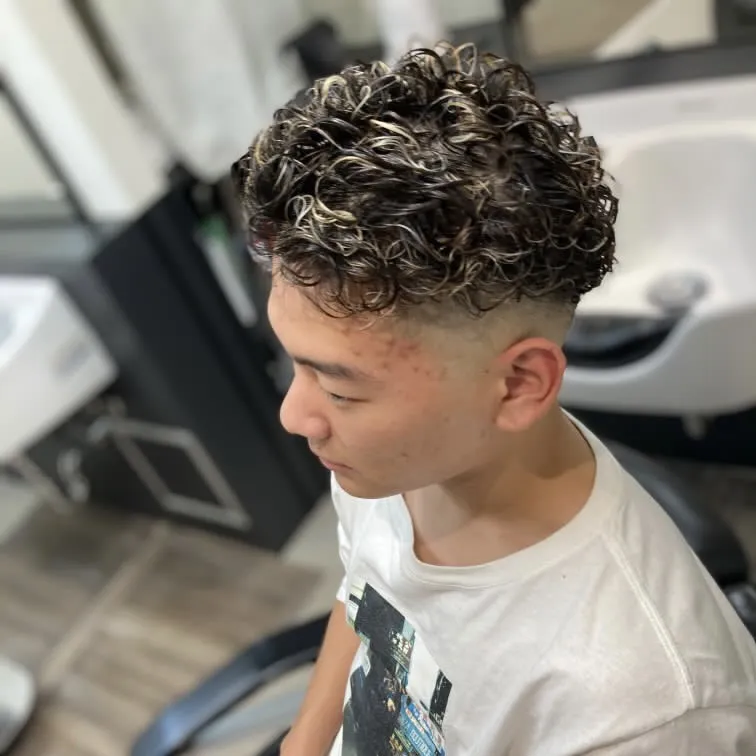 ウィービングカラー&カット　　