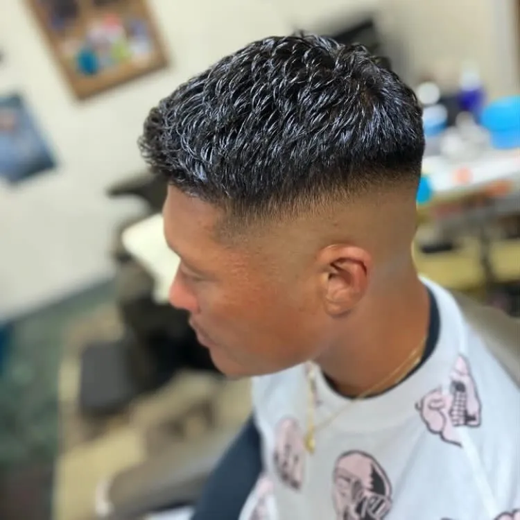 カットアイロンパーマ　