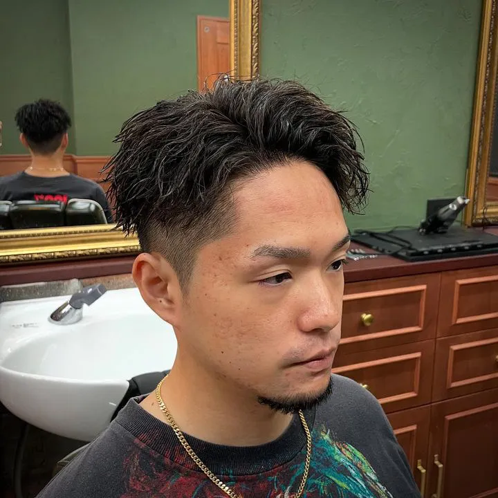 カット＋ツイストパーマ