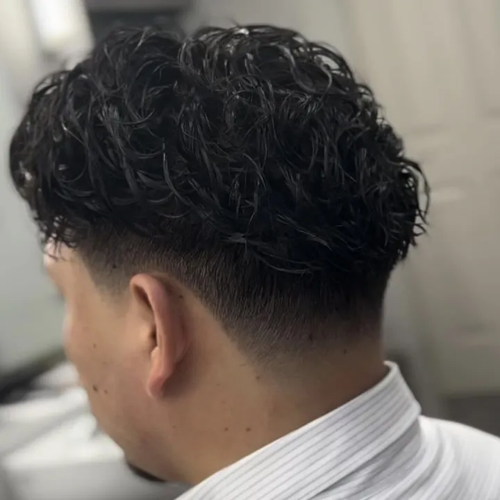 スパイラルパーマ　