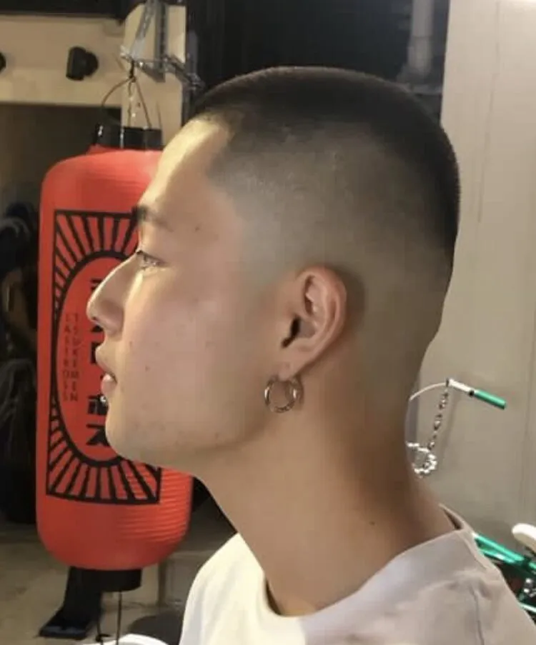 メンズカット＋ダブルカラー