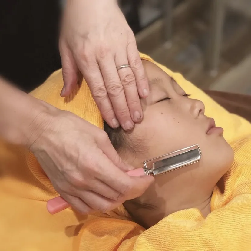 レディースシェービング＋ヘッドスパ　