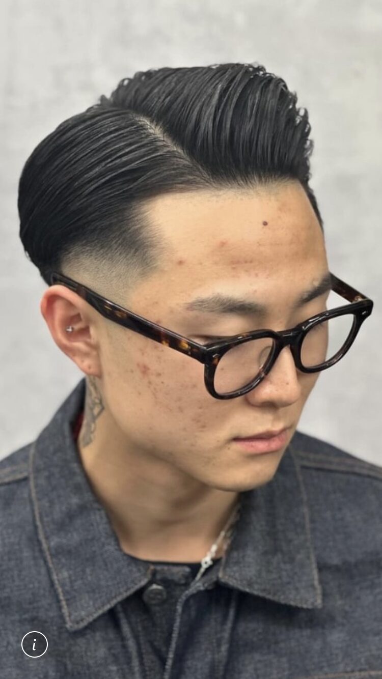 フェードカット＋アイロンパーマ