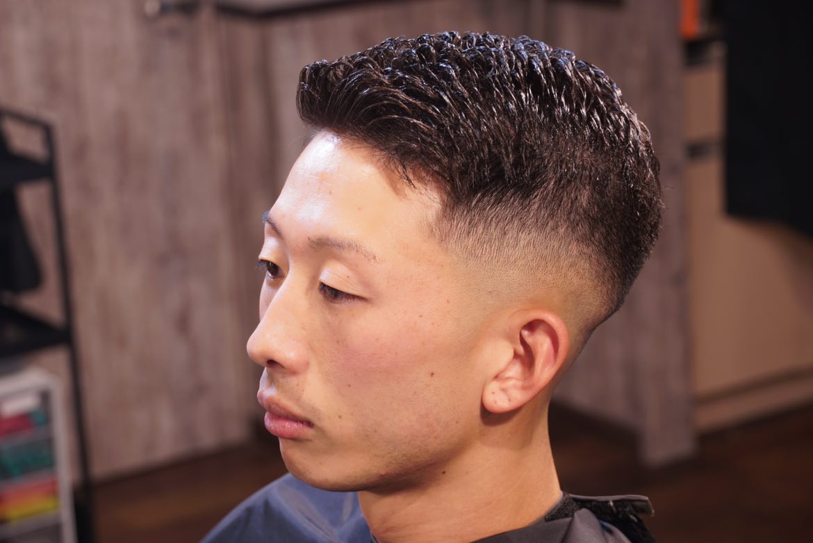 アイロンパーマ