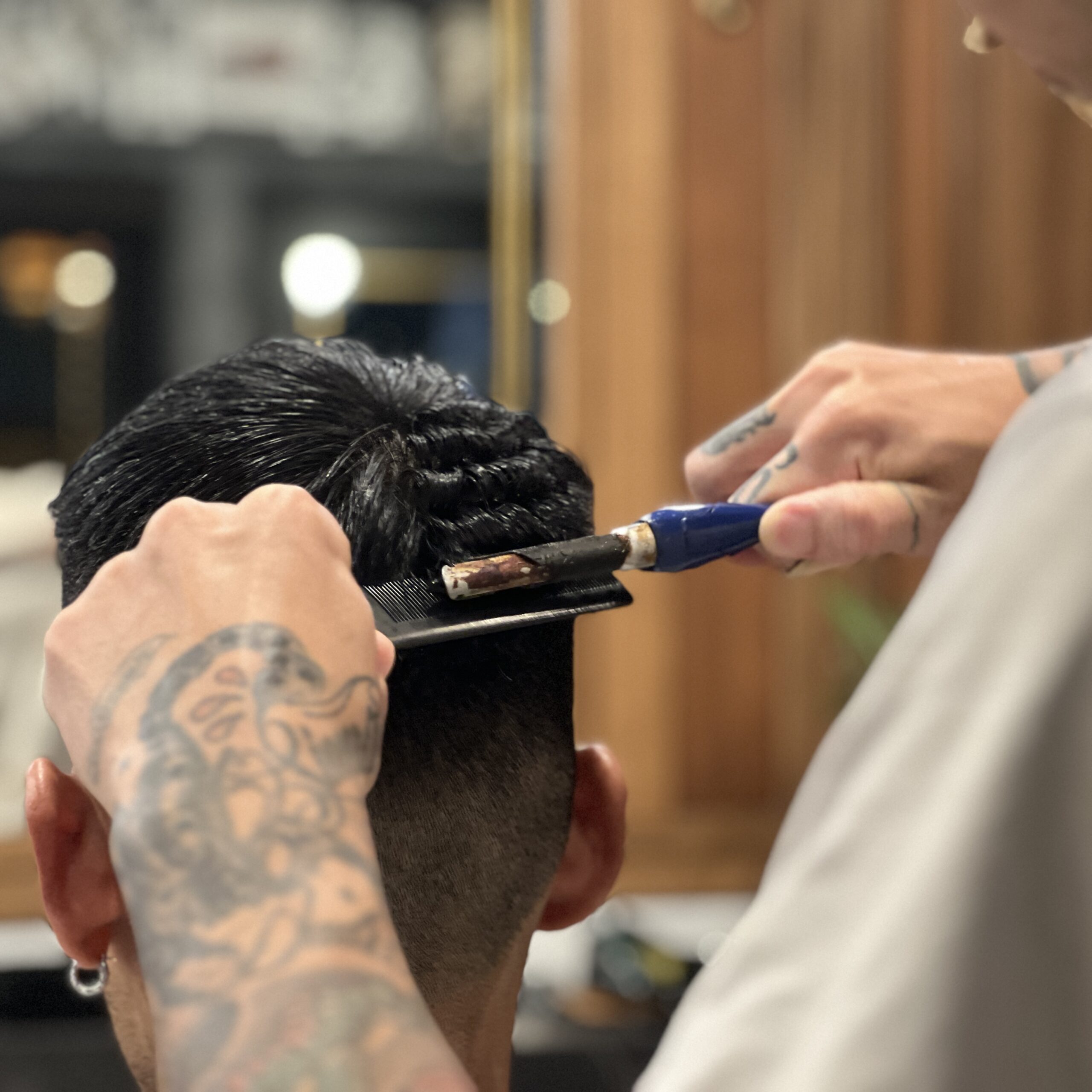 カット+ソフトパンチ（濡れパンチ）+SV　 ¥11,000