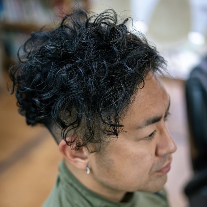 カット+パーマ　 ¥7,700