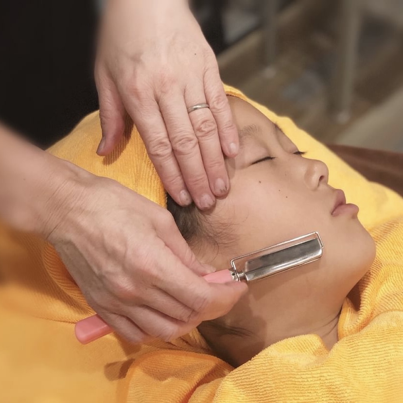 レディースシェービング＋ヘッドスパ　