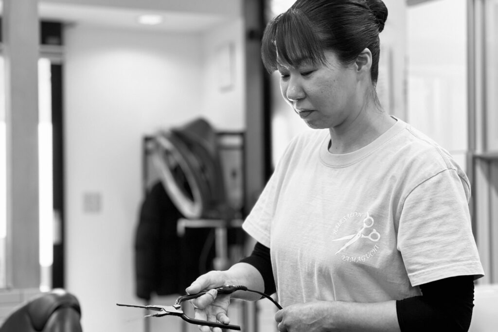 ヘアーサロン山口　山口 公得・山口 領子