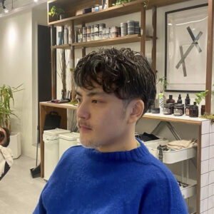 Fullset（カット、シャンプー、シェービング、セット）+PERM