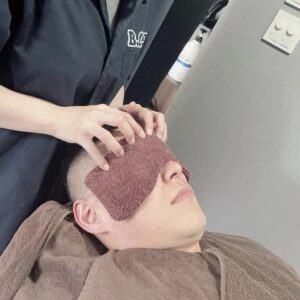 【プレミアムカットフルコース】頭から顔までスッキリ！　