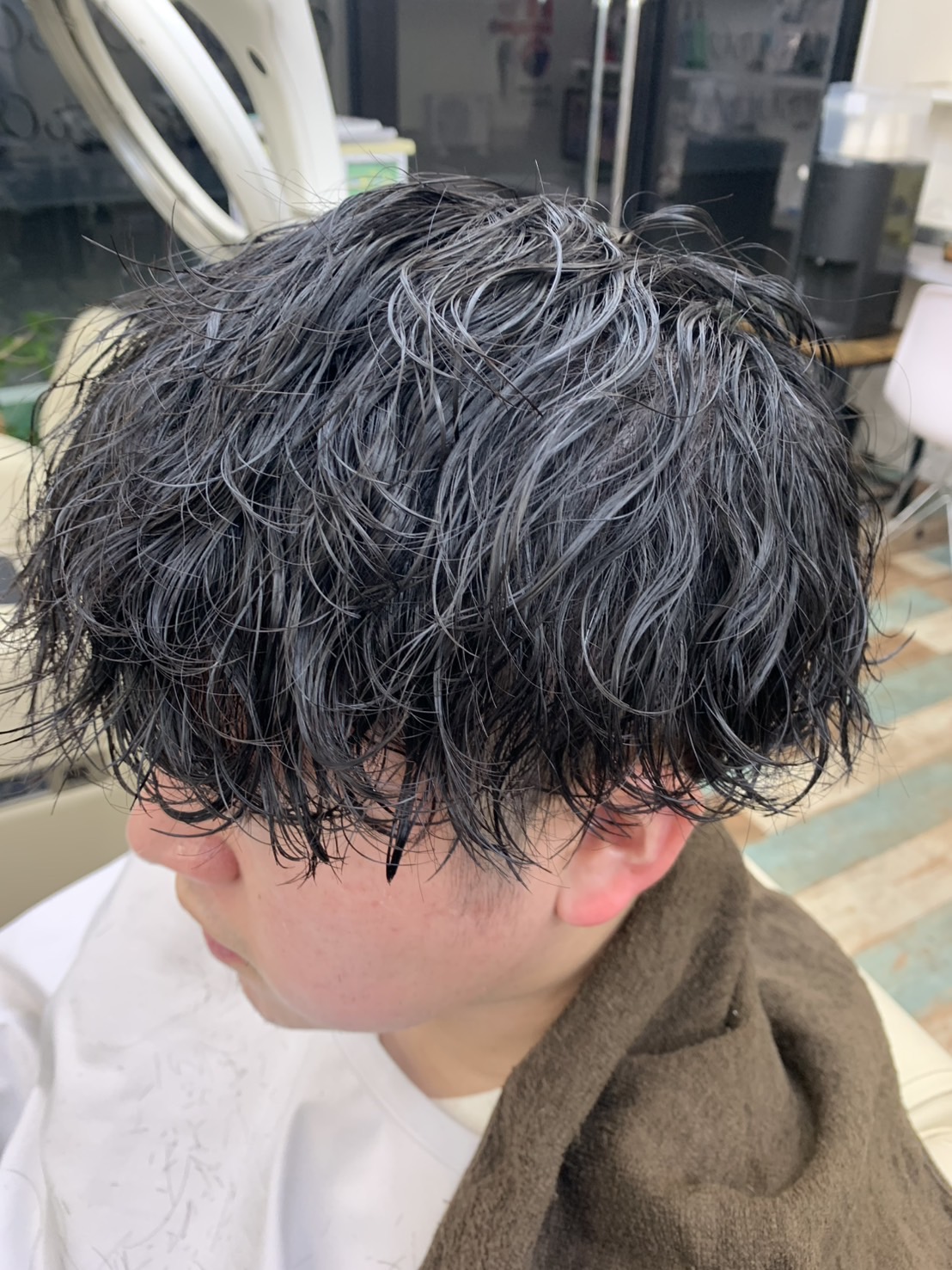 ツーブロ×パーマ