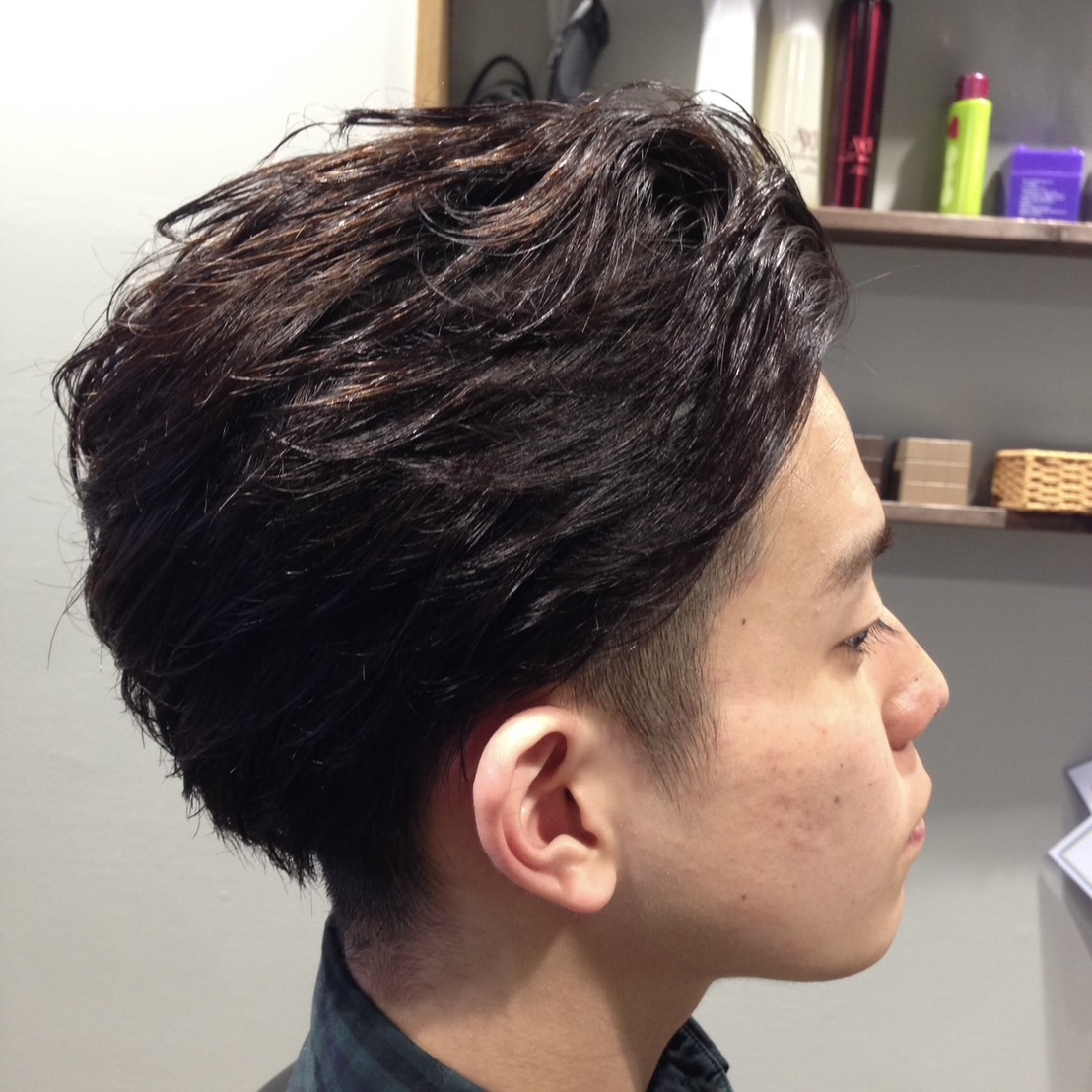 メンズカット+シェービング