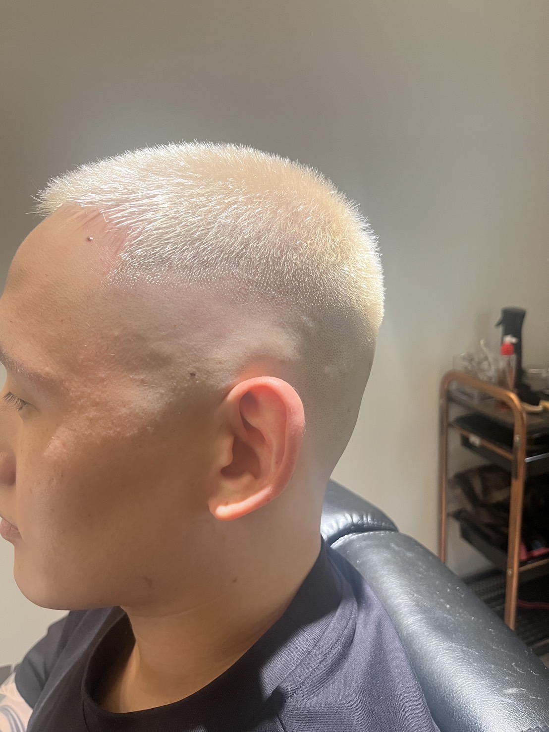 ハイトーンカラー×スキンフェード