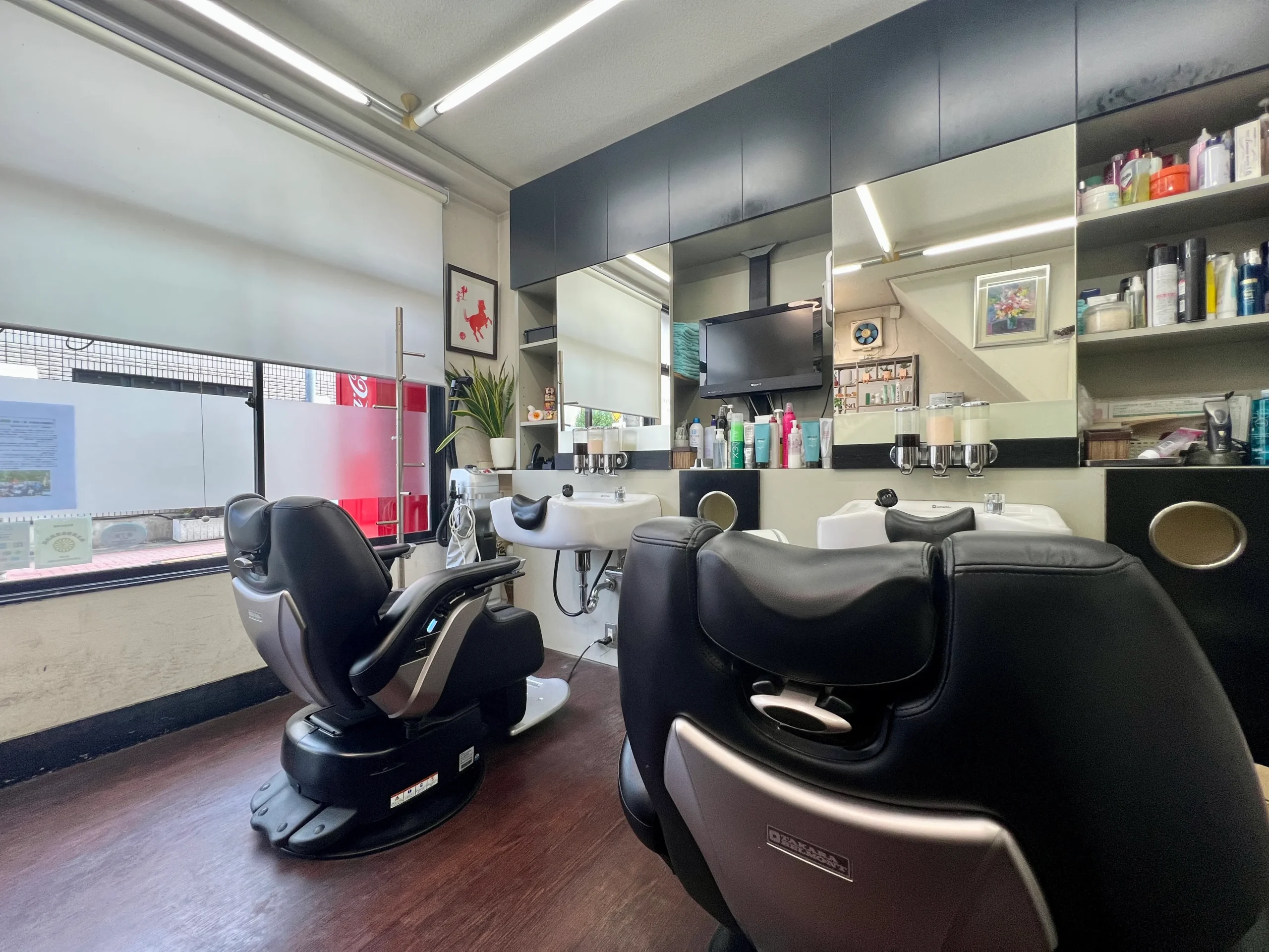 【値下中】サインポール　床屋　dandy salon Amazon.co.jp : サインポール 大 インテリア 理容店 理髪店