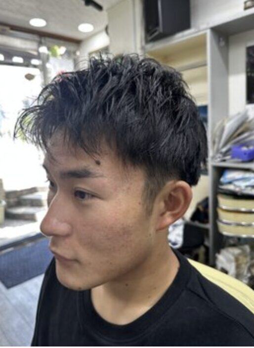 【男前パーマコース】カット＋パーマ＋シェービング