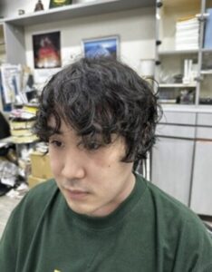 【男前パーマコース】カット＋パーマ＋シェービング