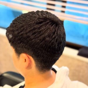 スタイリスト限定　濡れパン・緩パン+ノーズwax