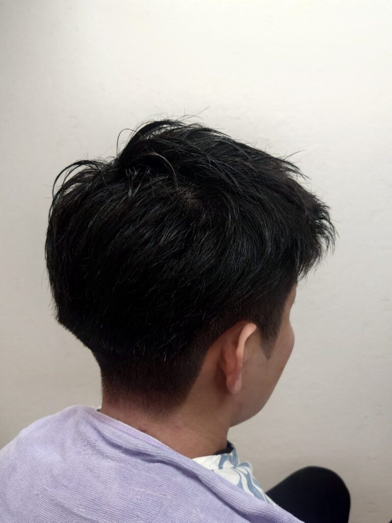 バックフェードスタイル