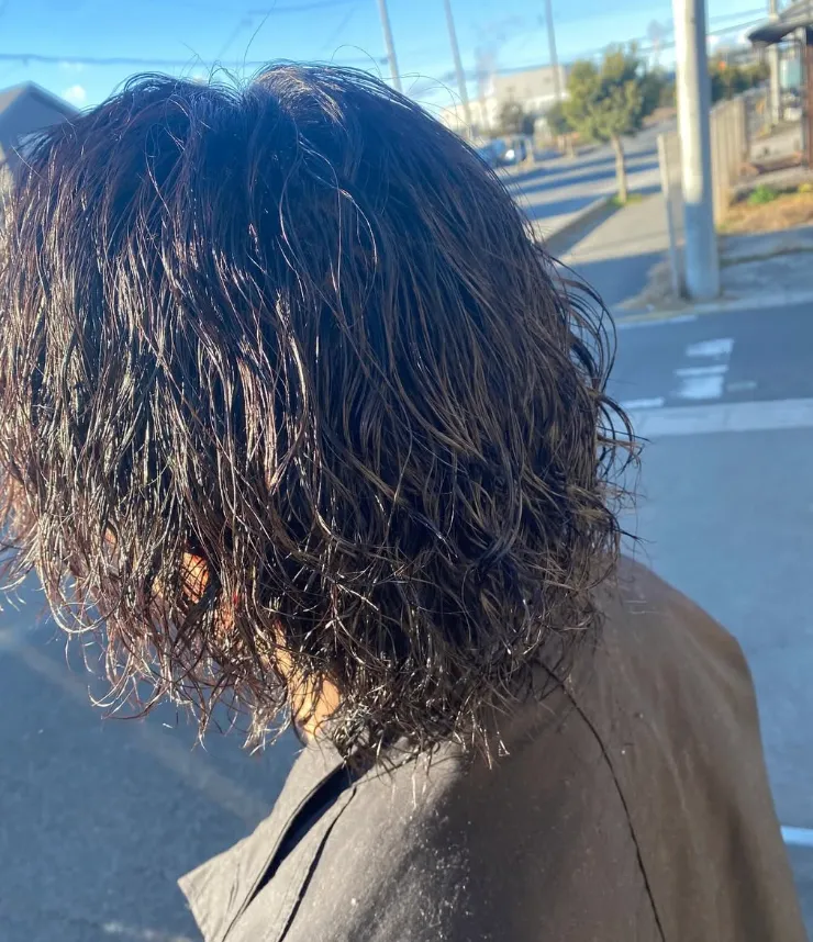 クリームパーマ