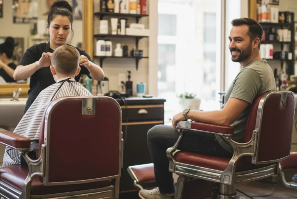 【親子で理容室デビュー】子供が喜ぶ！初めてのヘアカットを成功させるコツとお店の選び方。