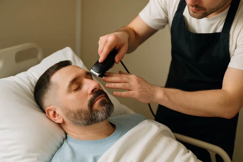 寝たきりでも理容はできる？訪問理容のリアル