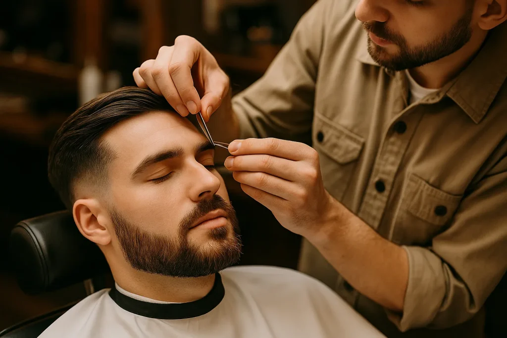 理容室でできる“眉毛ケア”が印象を変える！プロの技で清潔感と好印象をGET