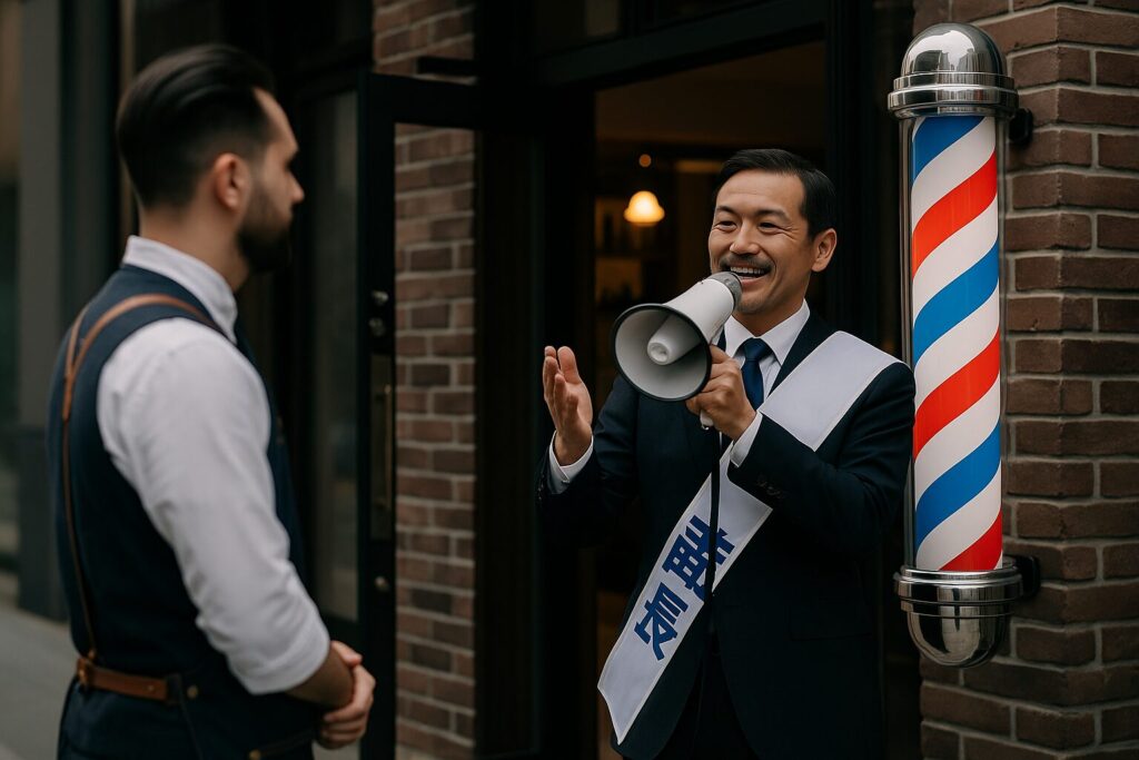 選挙シーズン到来！理容師が語る“身だしなみ＝印象戦略”と政治家ヘア