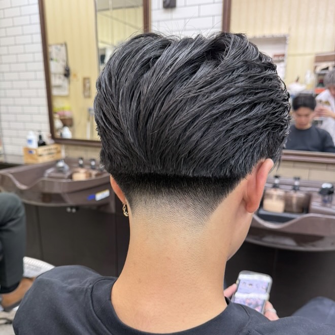 カット(テーパーフェード)　